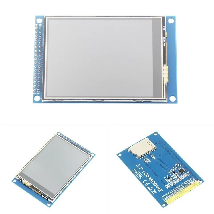 

3.2 inch 320*240 SPI Serial TFT LCD Module Display Screen with Touch Panel Driver IC ILI9341 for MCU