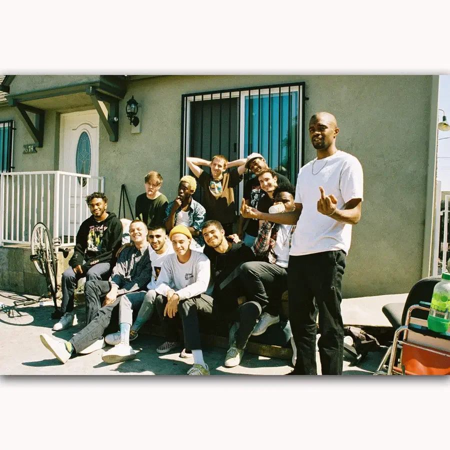 Новый Brockhampton Custom Rappers Music-Silk Art Poster Наклейка на стену Украшение Подарок