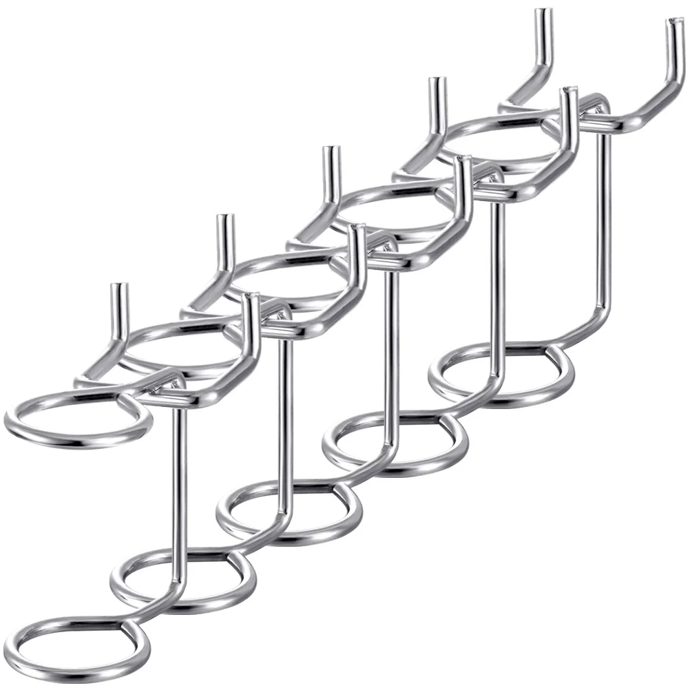 

5 Pcs Pegboard Utility Holders Metal Holder Garage Pegboard Tool Organizer Pegboard Racks Pegs Pegboard Stocking Hooks Shelf