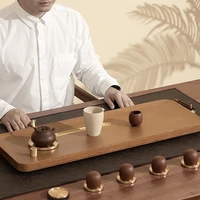 vintage tea ceremony tray wooden rectangular luxury table drainer chinese tea tray long storage bandeja madeira teaware ob50cp