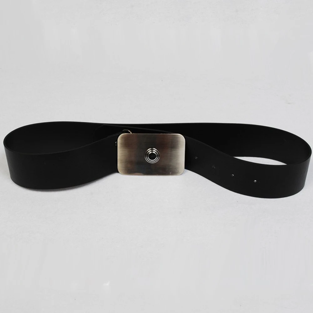 Черный мужской пояс для косплея