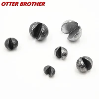 30pcs 0 4g 0 6g 0 8g 1g 1 5g 2g fishing supplies of lead explosion models selling sinkers pesca fish accessory