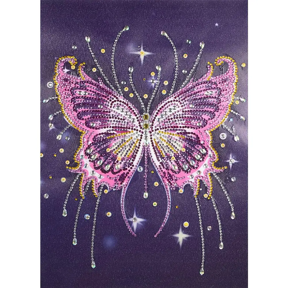 

Набор для алмазной вышивки стразы, мозаика 5D «сделай сам» особой формы с изображением бабочки, домашний декор для стен