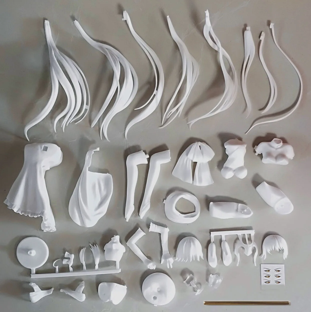 Фото Аниме Dinner gown Жанна д'Арк Sword Art Online Kit kawaii Resin GK DIY White Assembly GK Модель Статуя Игрушки кукла Коллекция G №1