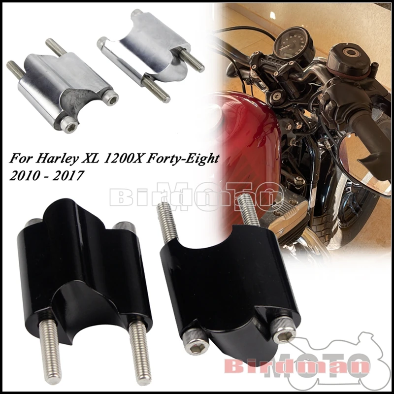 Переходник на руль для Harley Sportster XL1200X Forty-Eight