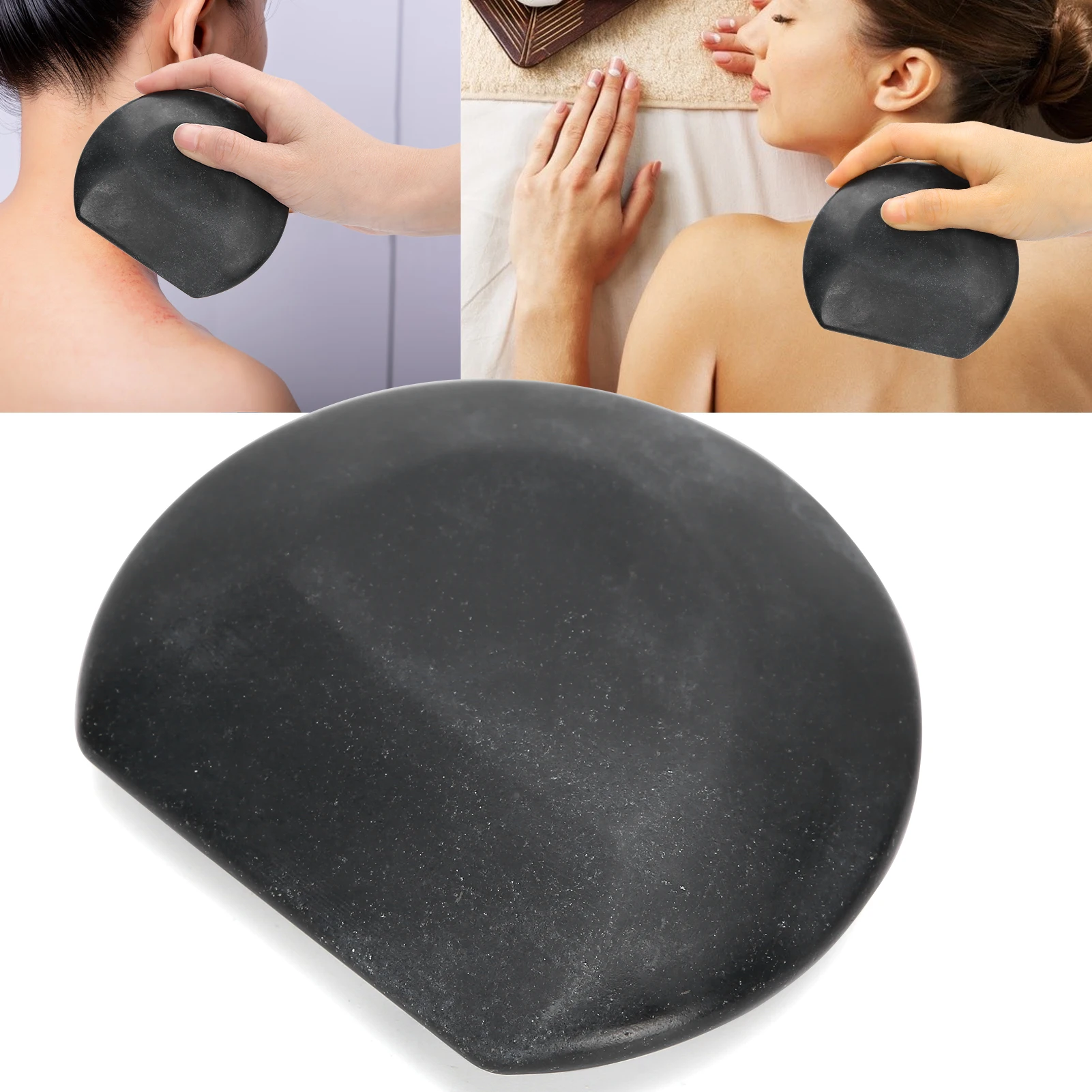 

Hot Spa Gua Sha Massage Stone Household Back Abdomen Scaping Massage Therapy Stone With Bag Skin Lifting Beauty Health Care Tool