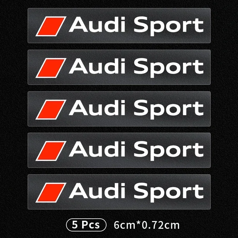 

Автомобильная эмблема, авто декоративные наклейки, наклейки на стеклоочистители для audi sport sline A1 A3 A4 A5 A6 A7 Q3 Q5 Q7 RS3 RS4 RS5 S3 S4 S5 S7
