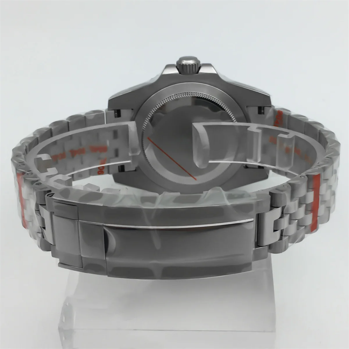 Мужские часы NH34 GMT 40 мм с черно-серым керамическим безелем Сапфировое стекло