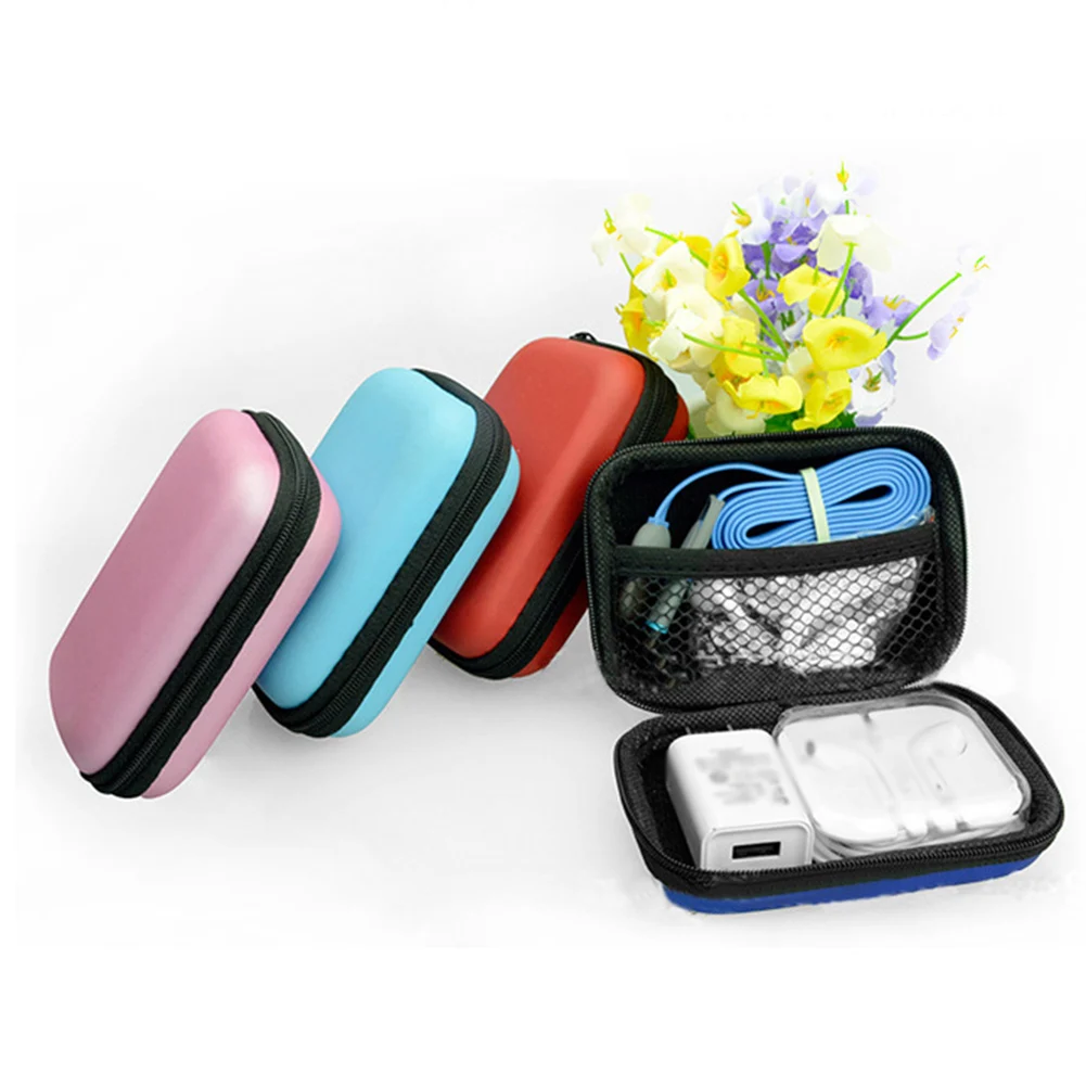 

1PCS Headphone Storage Bag Mobile Phone Data Cable Charger Storage Box Digital Storage Finishing Bag Mini Portable Box