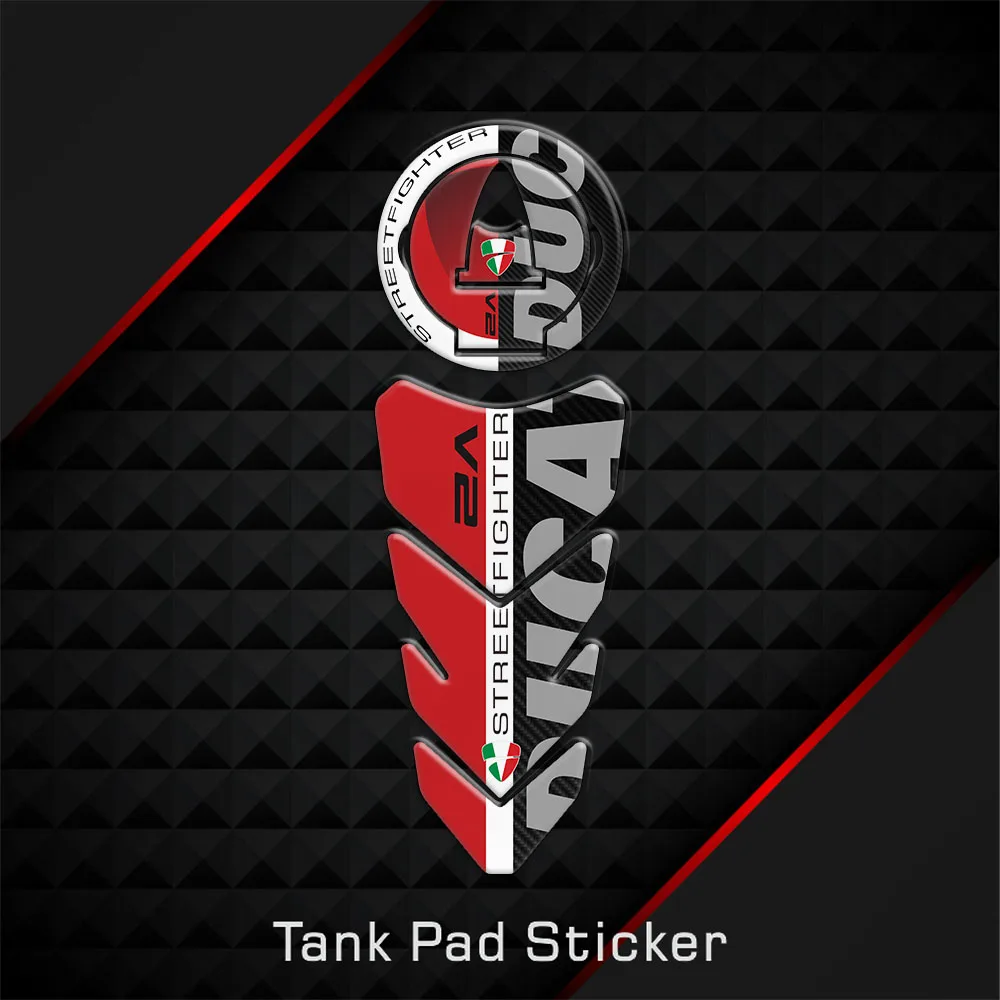 

New For Streetfighter V4 V4S V4SP V2 3D Stereo Fuel Gas Tank Pad Protector Decal Stickers Full