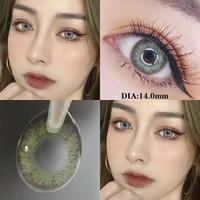 mill creek 2pcs contact lenses for eyes makeup high quality fashion colored lenses one year use with lenses case fast shipping