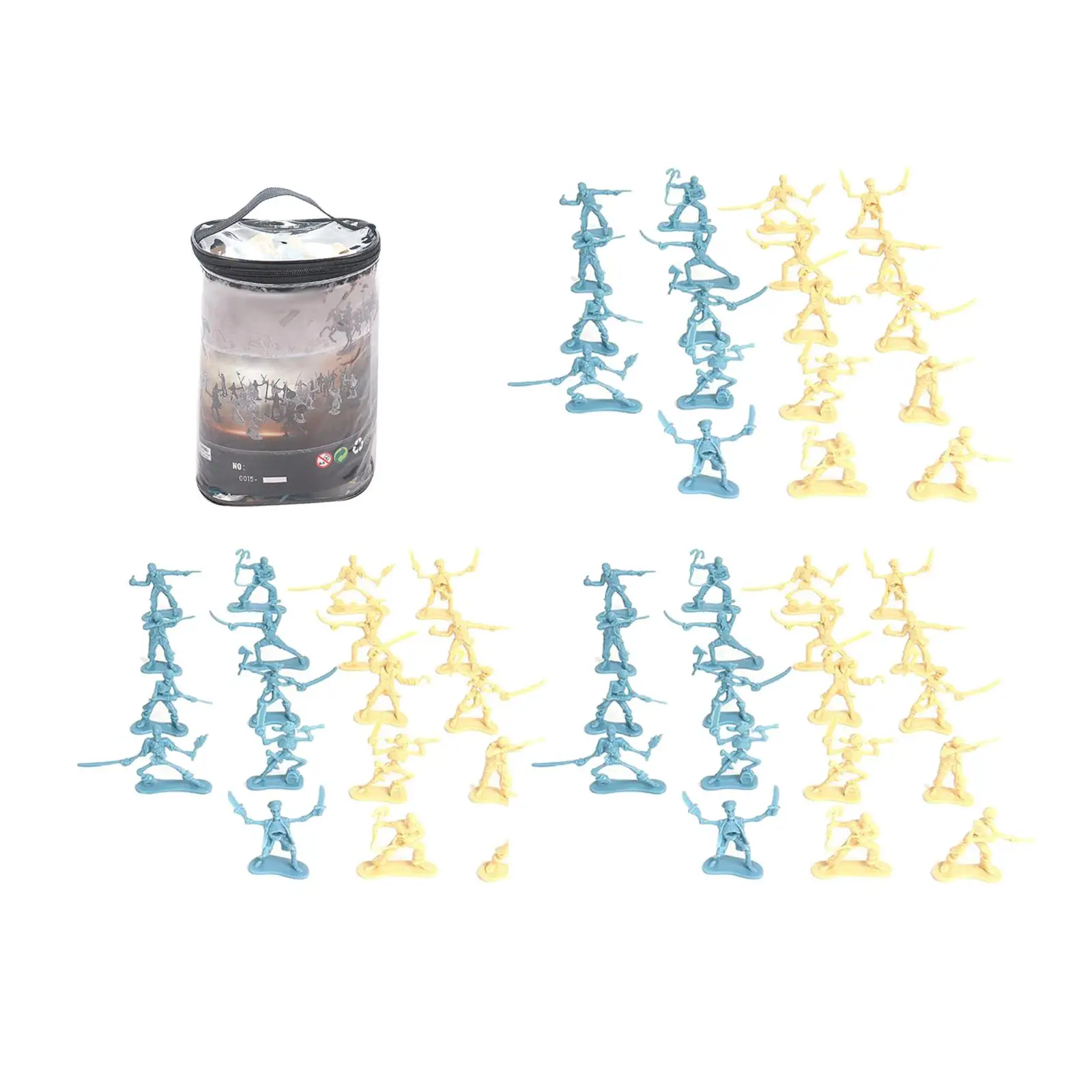 Playset Soldier Models Realistic Soldiers Man For Boys Gifts