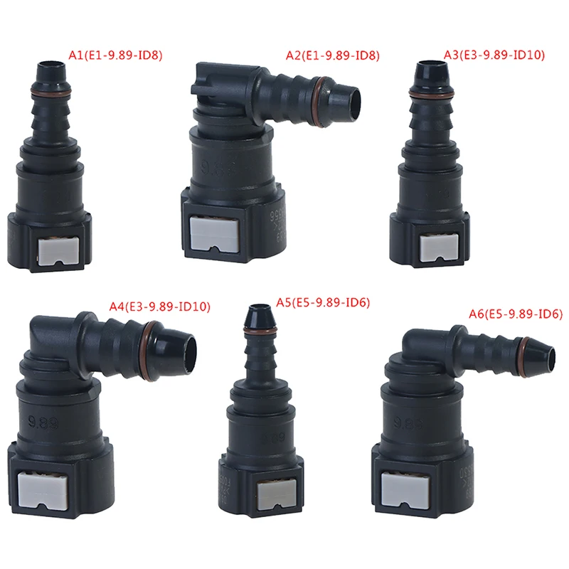 

1 Set 9.89 Auto Car Fuel Line Hose Coupler Quick Release Connect Connector
