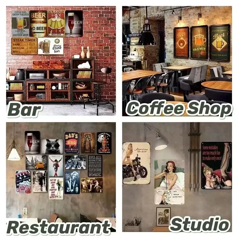 Декор для дома Dota2 металлический знак портреты гадкие герои металлическая