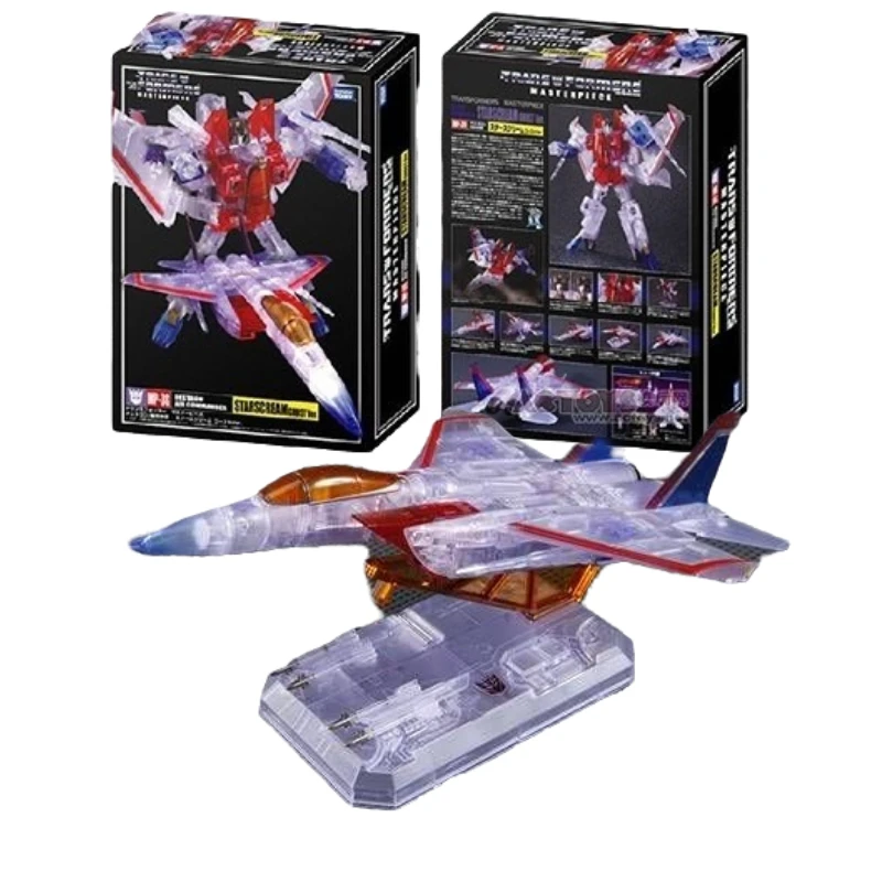 

TOMY Anime Peripherals TAKARA Transformers MP03G Limited Edition Transparent Starscream Model Figure Figure Toy Collection Gift