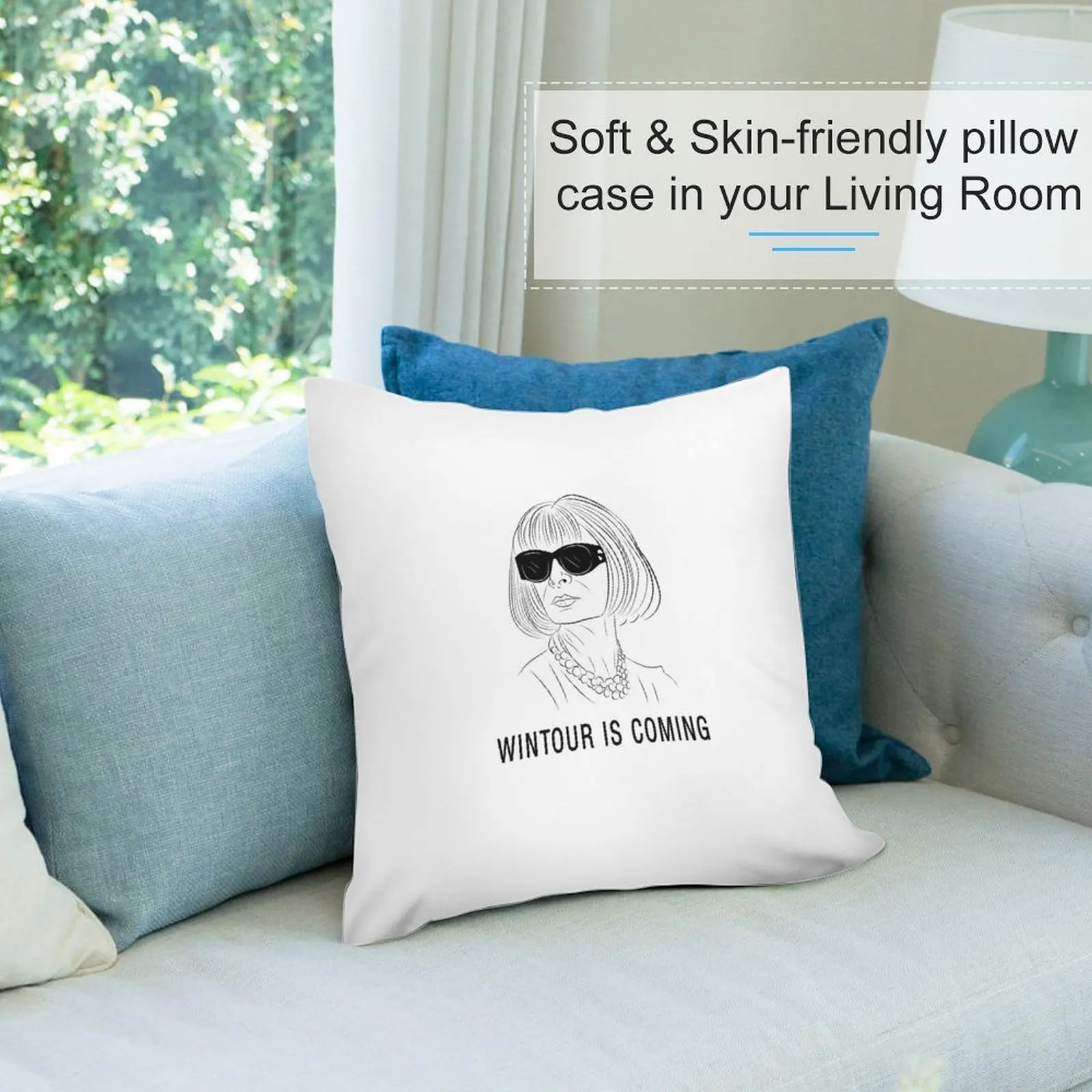 Наволочка для диванной подушки ANNA WINTOUR