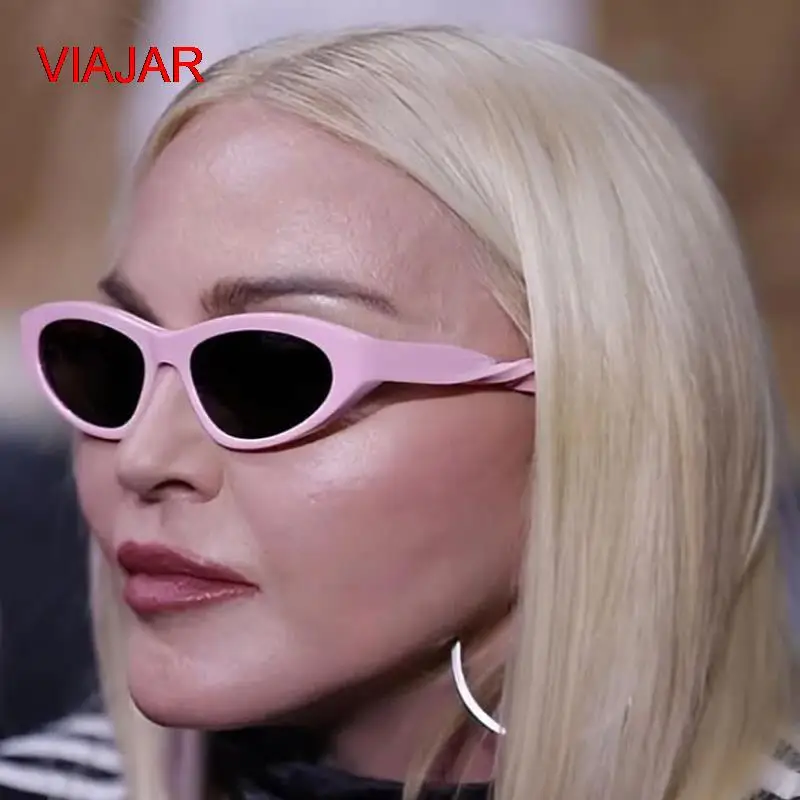 

Brand Design Oval Sunglasses Women Men 2022 New Luxury Twisted Leg Cat Eye Sun Glasses UV400 Goggle Eyewear BB0207