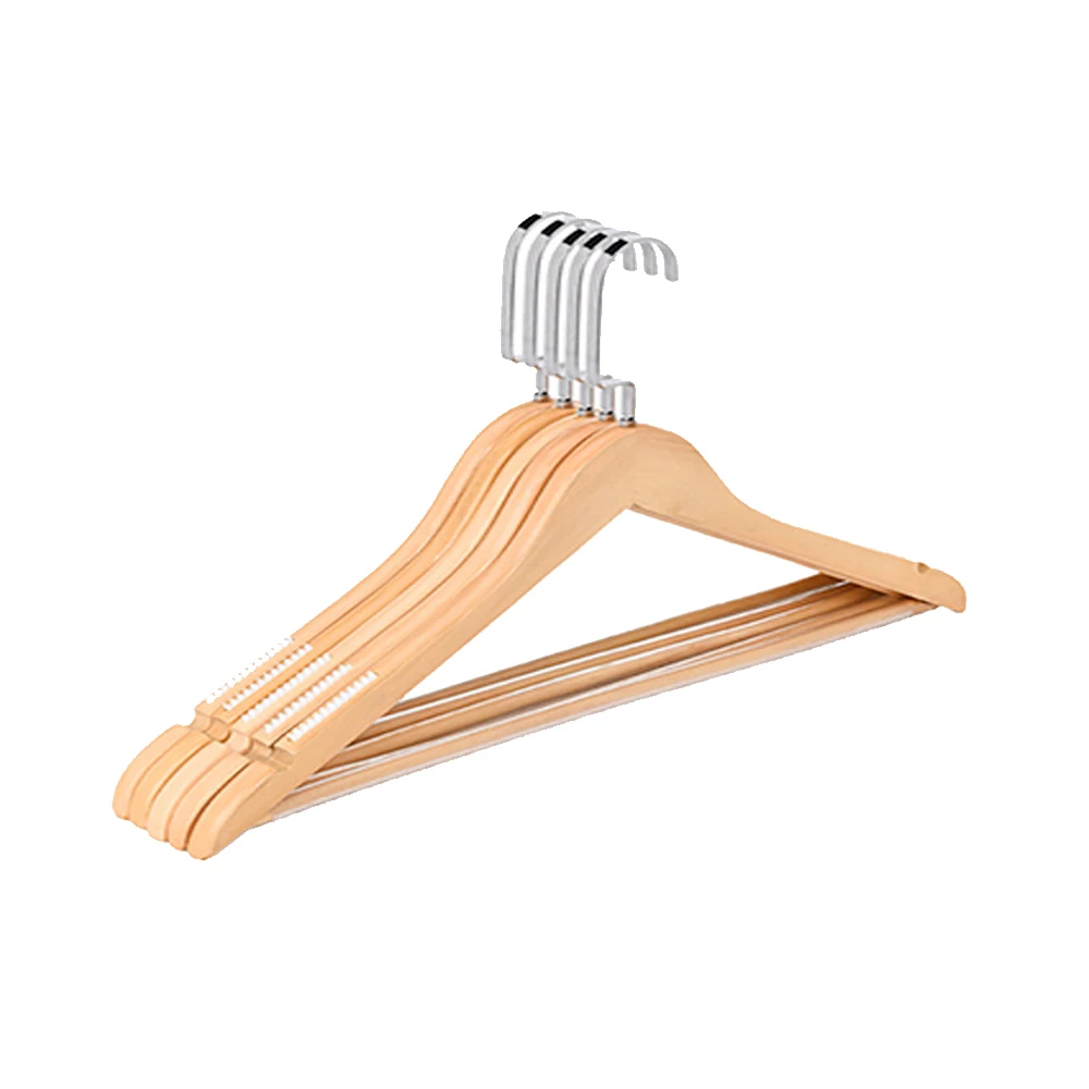 

Wood Hangers Bedroom Clothes Rack Outdoor Drying Organizers Pant Balcony Accessories Save Wardrobe Space in the Hallway Hanging