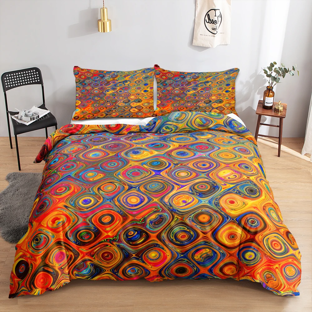 

queen bedding sets Marble duvet cover microfiber bed sheet sets on sale