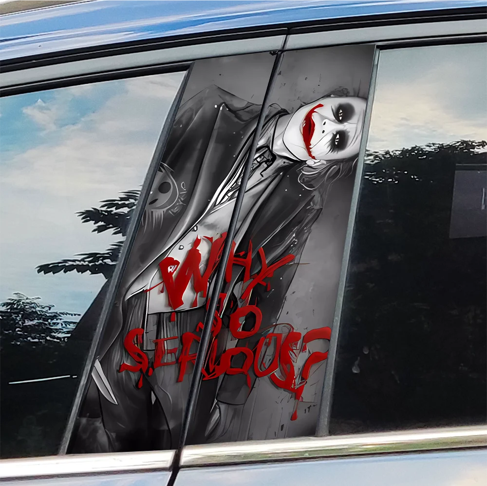 Почему так серьезный Джокер автомобильные наклейки водонепроницаемые сделай