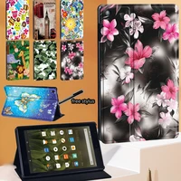 for fire 7hd 8hd 10 5th7th9th fire hd 8 plus 10th gen 2020 tablet cover flip stand pu leather case stylus