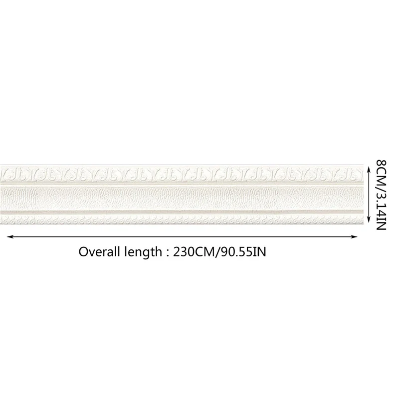 Самоклеящаяся Гибкая пенопластовая накладка 3D клейкая декоративная отделка для