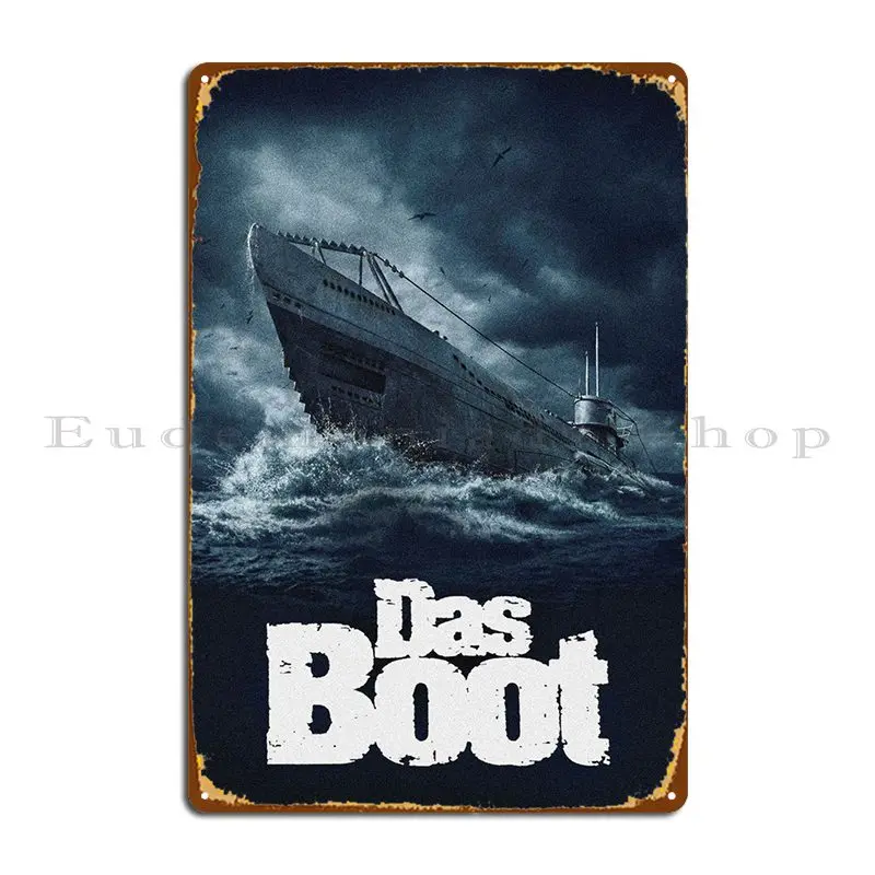 

Плакат из фильма Das Boot, металлический плакат, создание дома, Забавный персонализированный клубный жестяной плакат