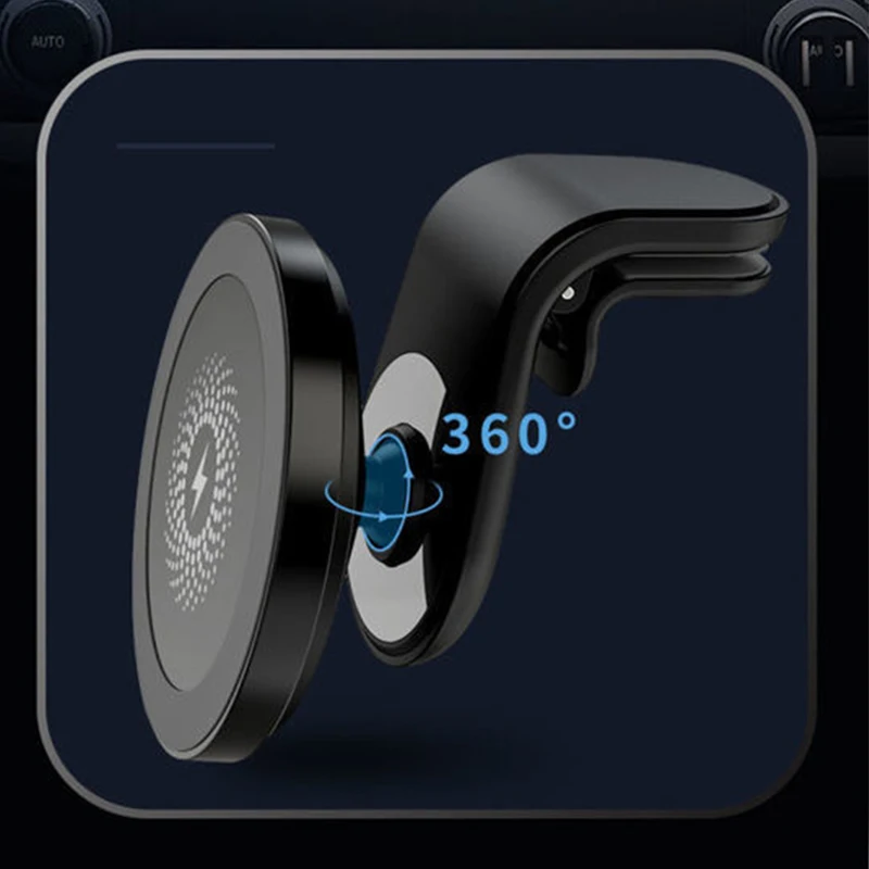 15 Вт магнитный держатель для телефона автомобильные беспроводные зарядные
