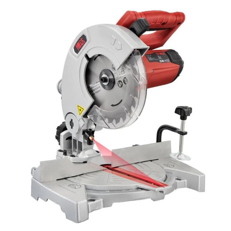

220V 7 Inch Laser Positioning Multi-Function Wood Cutting Machine Miter Saw Machine Multi-Angle Cutting Machine 900W