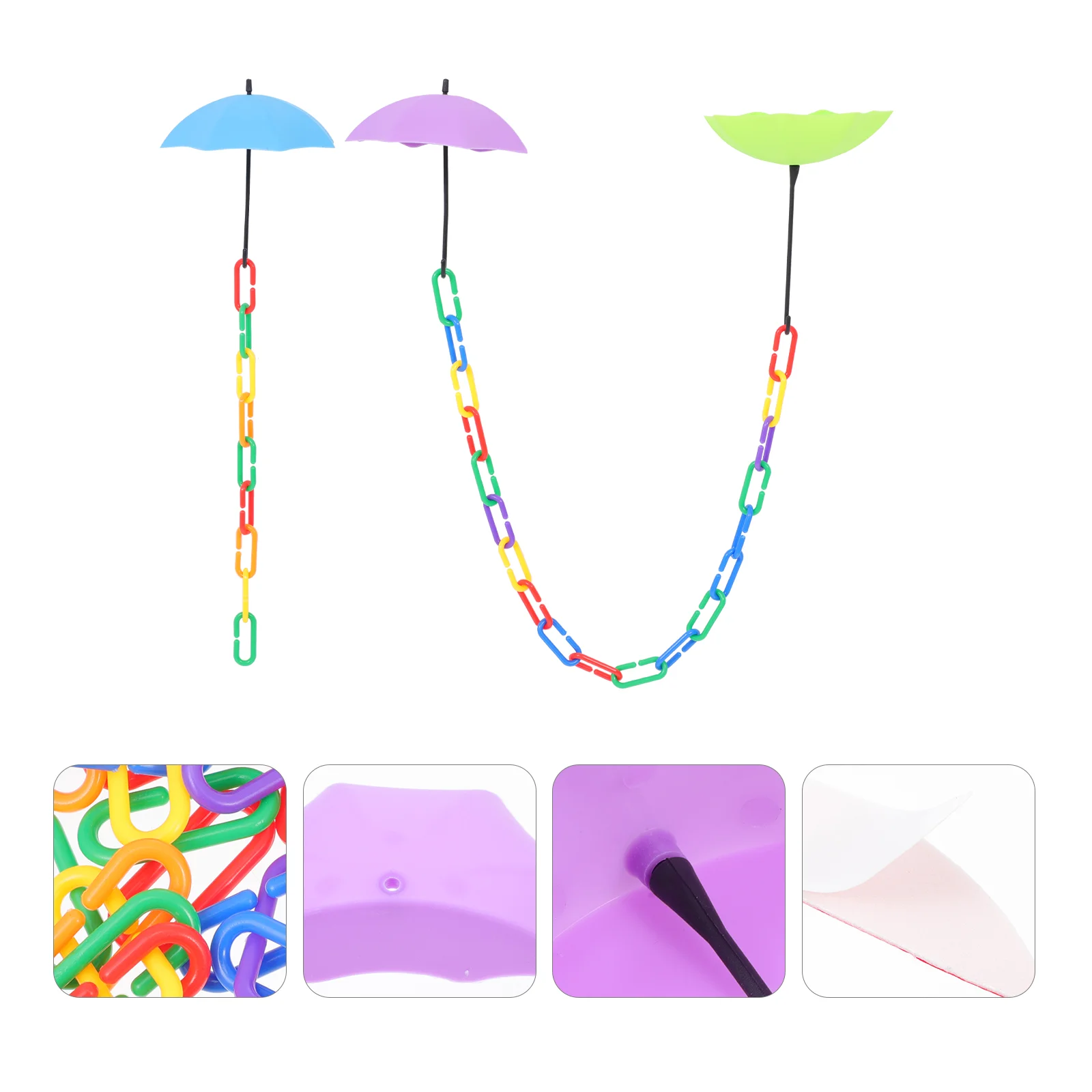 

3Pcs Hamster Wall-mounted Hamster Springboards Lovely Pet Springboards