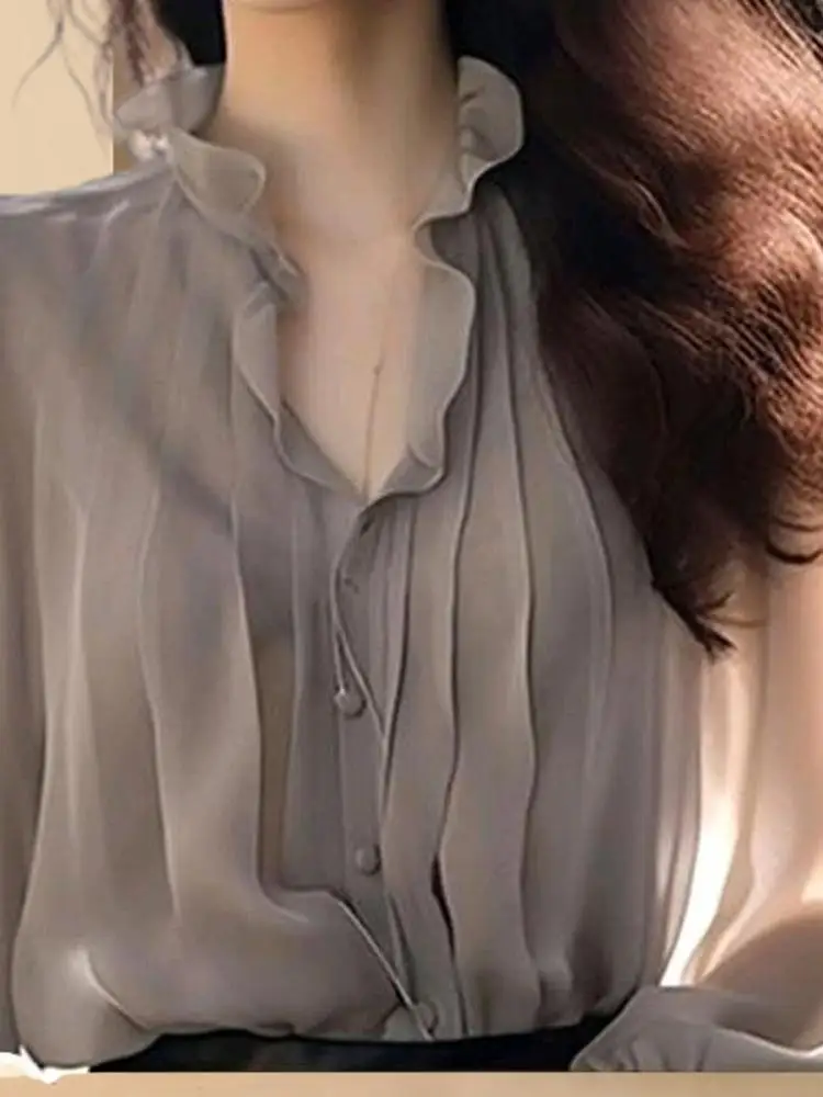 Топ больших размеров футболка с кружевным воротником весна-лето красивая