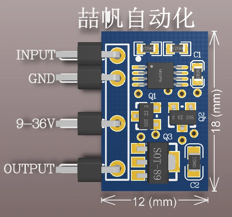 PWM I2C напряжение тока 0-20 мА 4-20 модуль XTR111 XTR117