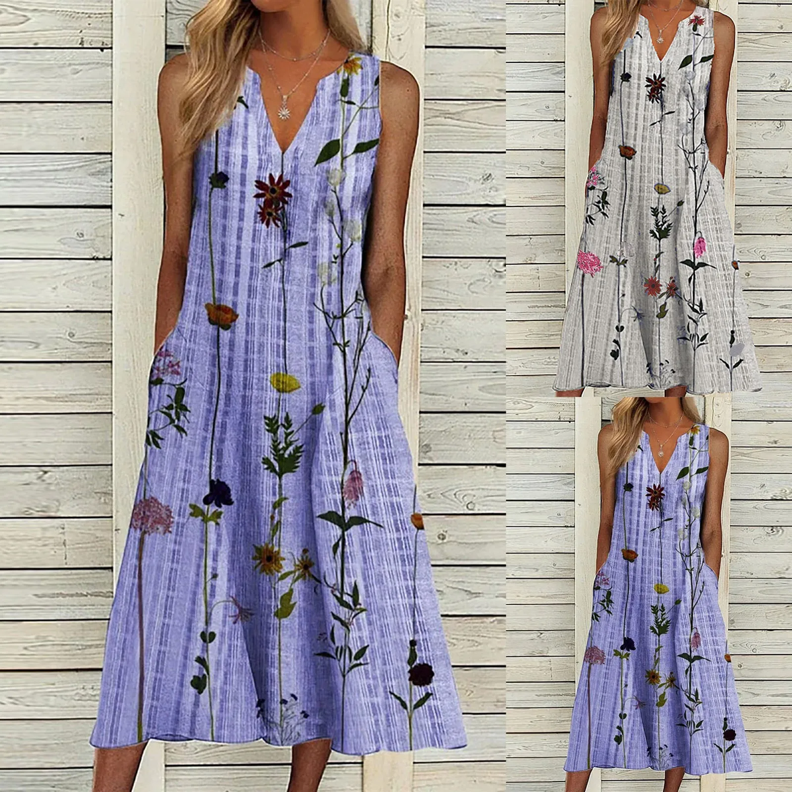 

Летние и весенние платья для женщин 2022, милые женские платья с открытыми плечами без рукавов, трапециевидные платья-Хлопушки для женщин 2x