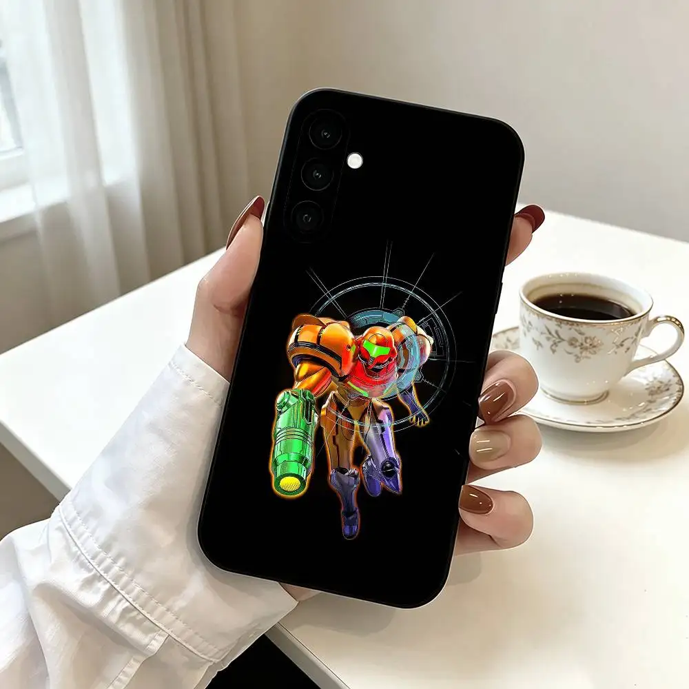 Чехол для телефона M-Metroids Game для Samsung Galaxy A73, A72, A71, A70, A53, A52, A51, мягкий силиконовый черный чехол (art.: 3920db4b7ebcf) - 3920db4b7ebcf