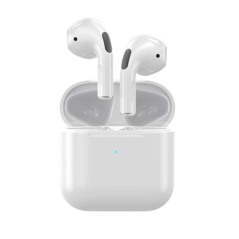

Pro4 TWS Portable True Wireless Bluetooth Headphones Waterproof Earbuds Bilateral Stereo MDUG Headphones for Apple Redmi Android