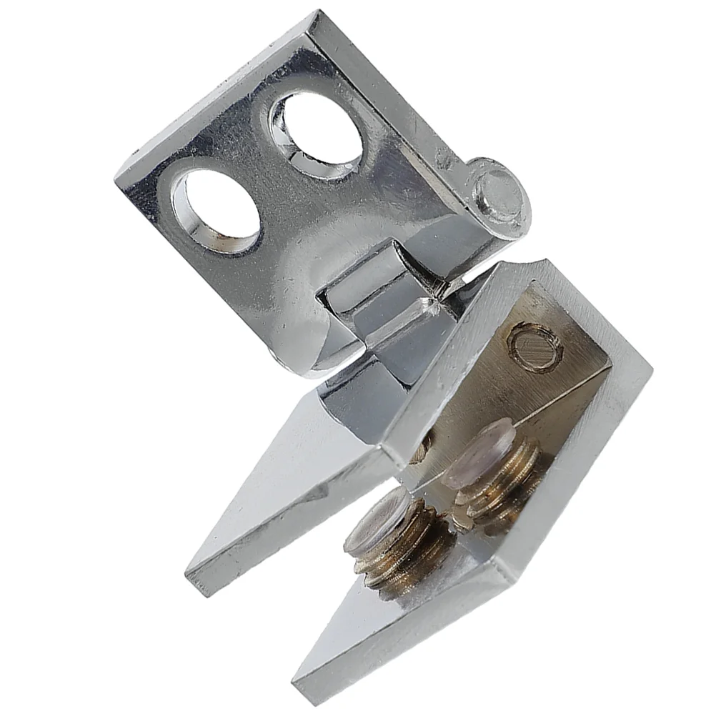 

Glass Door Clamp Hinge Supply Bathroom Shower Hardwares Replacement Zinc Alloy Cabinet