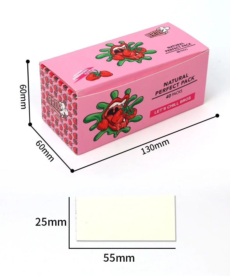 4 Упаковки 136 Листов 55x25 Мм Натуральная Нерафинированная Вращающаяся Бумага