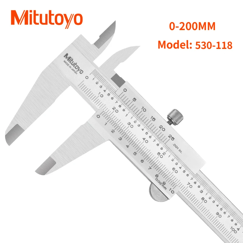 Штангенциркуль Mitutoyo, штангенциркуль 6 дюймов, 0-150 мм, 530-312 1/128, прецизионные измерительные инструменты 0,02 мм, ручные инструменты из нержавеющей стали