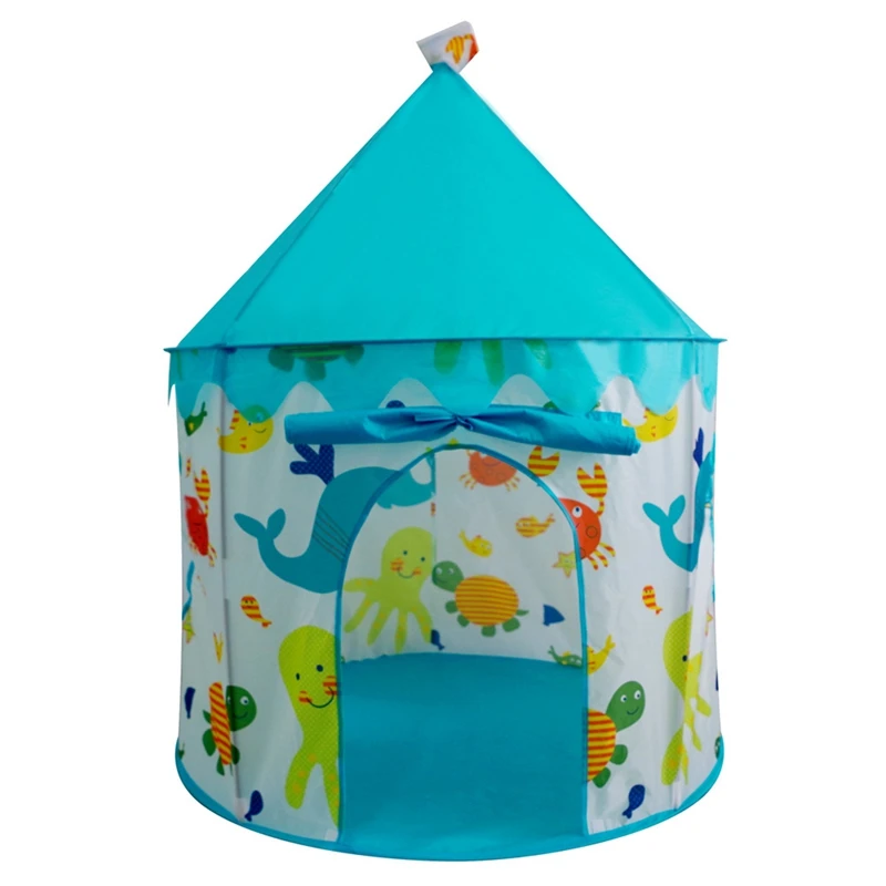 

Ocean World Portable Children's Tent Portable Baby Play House Folding Tents Perfect Gift For Kids Games Center