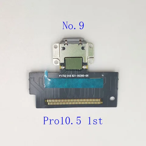 USB-разъем для зарядного устройства для iPad Pro 12,9, 11, 10,5, 9,7 дюйма, 1-й, 2-й, 3-й, 4-й, 5-й, 6-й, 2022, 2021, 2020, гибкий кабель для зарядного порта