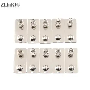 Новая горячая распродажа 10 шт. аа батарея положительный отрицательный преобразователь пружинная Контактная Пластина