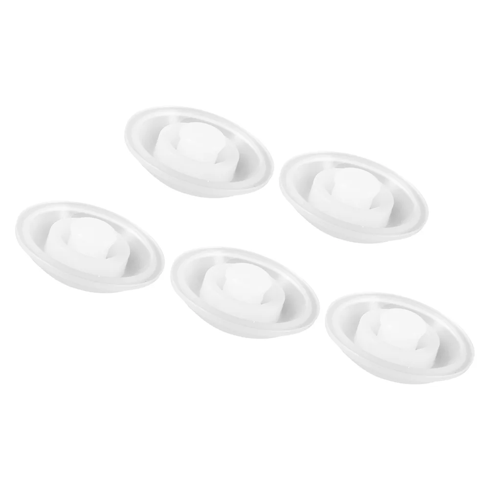 5 Pcs Cup Accessories Spill Proof Stoppers Waterbottle Plug Belly Silicone Silica Gel Storage Holder