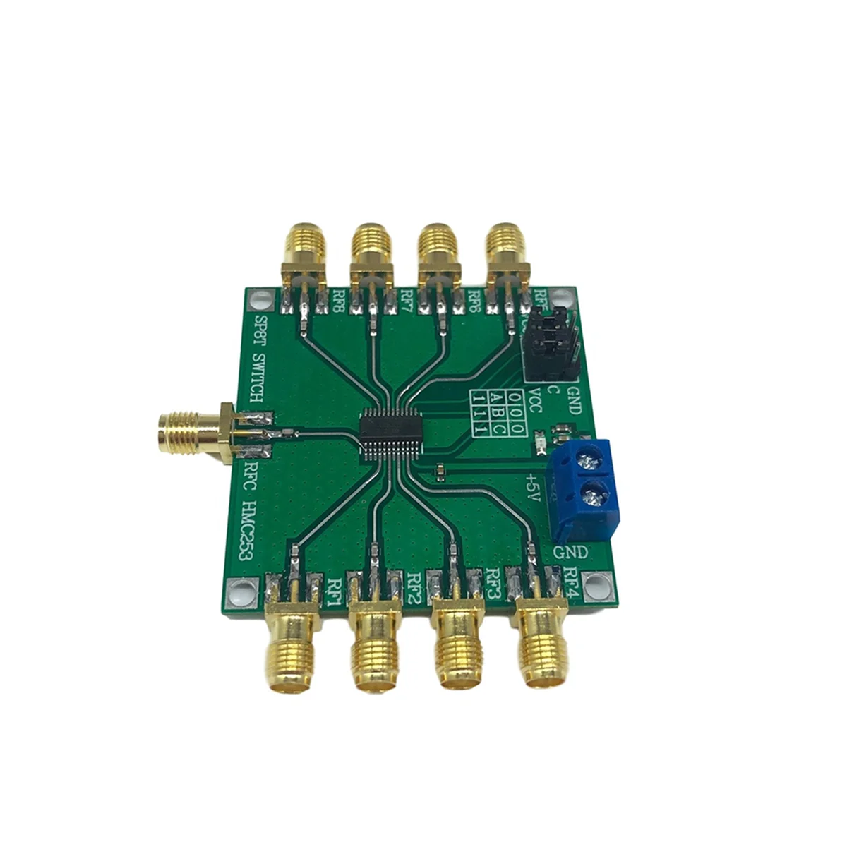 HMC253 DC-2.5 GHz Многофункциональный радиочастотный однополюсный восьмипозиционный