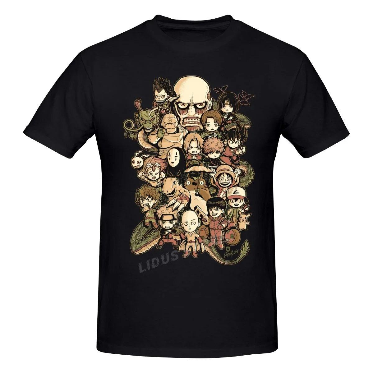 

Anime Party T shirt Harajuku Short Sleeve T-shirt 100% Cotton Graphics Tshirt Brands Tee Top