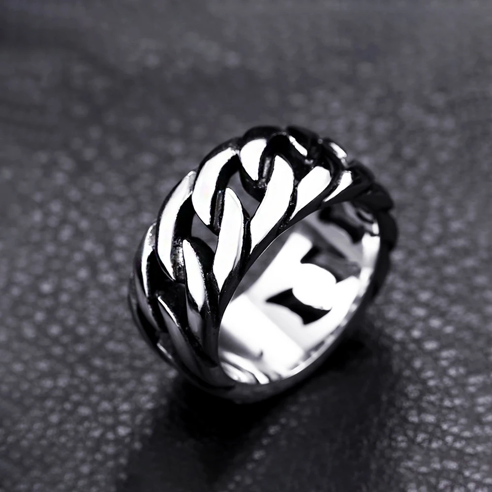 Кольца-цепочки TOGA PULLA из нержавеющей стали