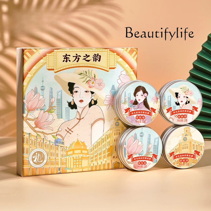 Крем Snow дорожная Упаковка [10gX4 банки] смузи искусственный фруктовый аромат