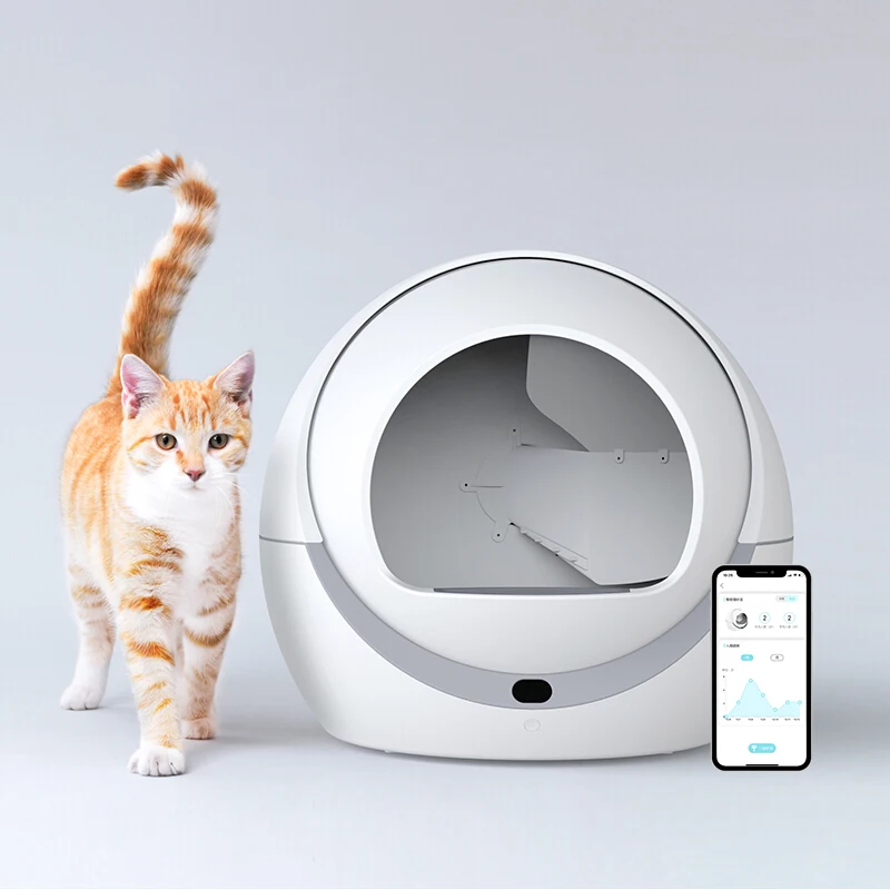 Smart Automatic Cats Cleaning Toilets Splash-proof Deodorizi