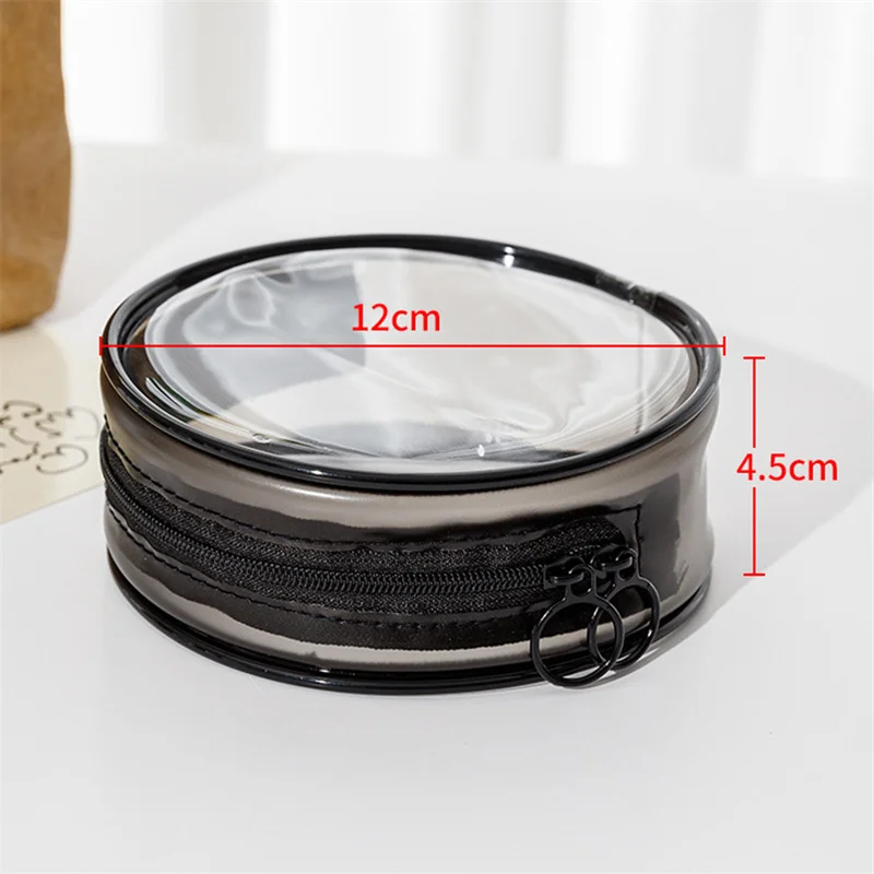 

Cosmetic Bags Women Transparent Clear Zipper Makeup Waterproof Bags Organizer Bath Wash Make Up Tote Travel PVC Handbags Case
