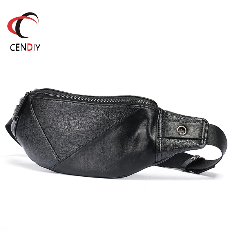 

Men's Waist Packs male Fanny Pack Belt Bag Phone Pouch Bags Travel Waist Pack Male Small Waist Bag Leather Pouch Sling Bag 2022