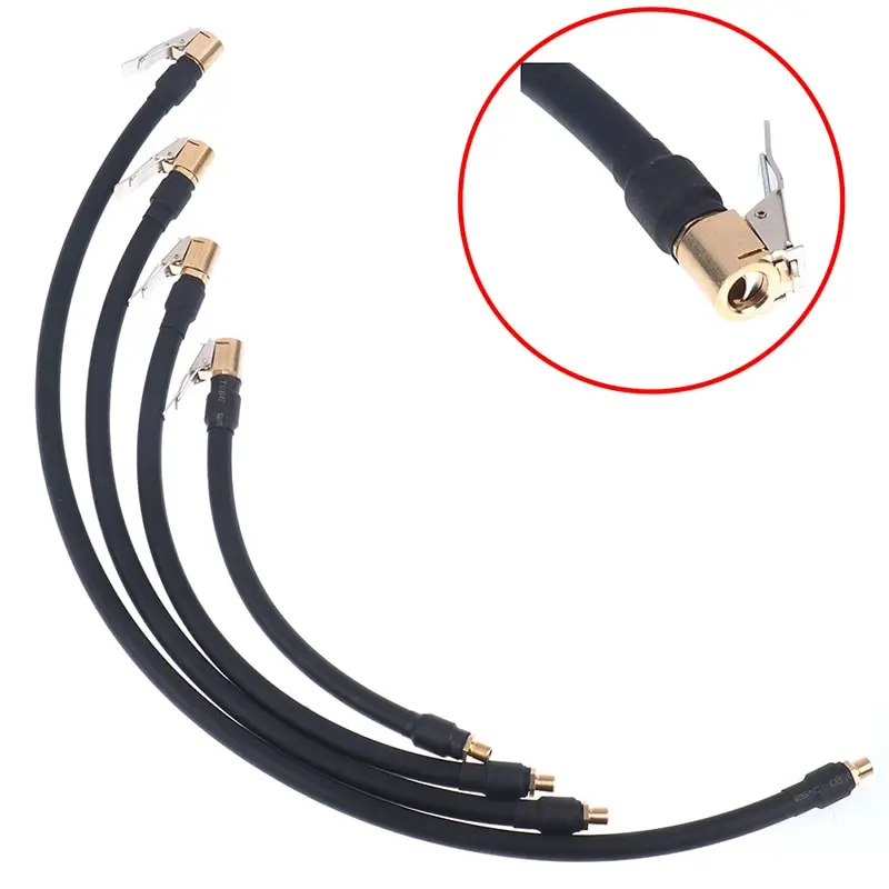 

Air Rubber Hose Flexible Tire Valve Extension Tube Adapter for Air Compressor Tire Inflator Pump for Car Motorcycle Bike